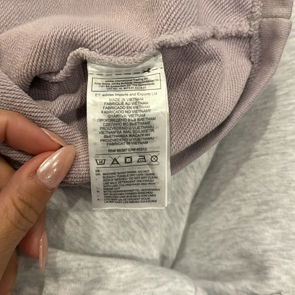 Adidas cropped sweatshirt